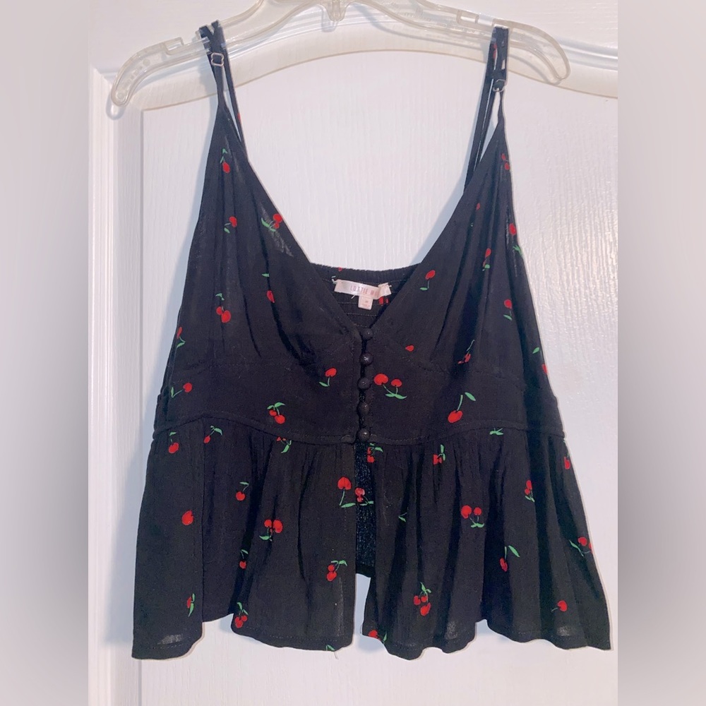 Lottie Moss Cropped Blouse